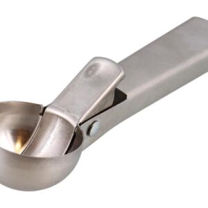 IJsschep IJsbollepel of oliebol beslaglepel - RVS - ø4,5 cm