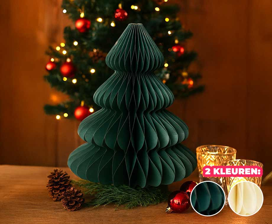 XL Kerstboom Papier Decoratie 60 cm