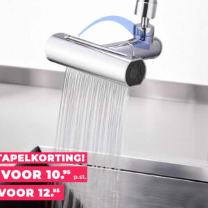 3-In-1 Multifunctioneel Kraan Opzetstuk