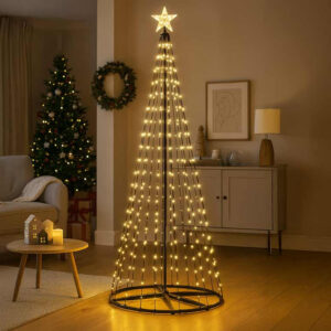 Lichtboom Met Warm Wit Licht