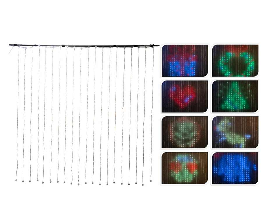 Lichtgordijn Met 400 LEDs