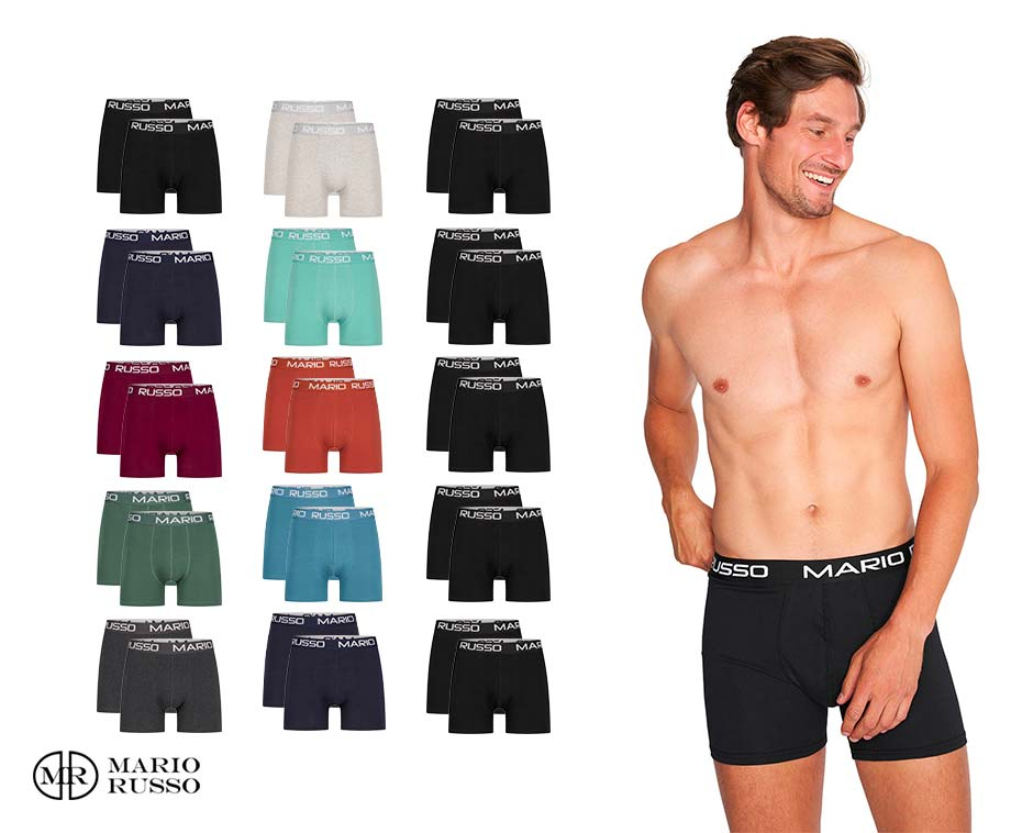10-Pack Mario Russo Boxershorts