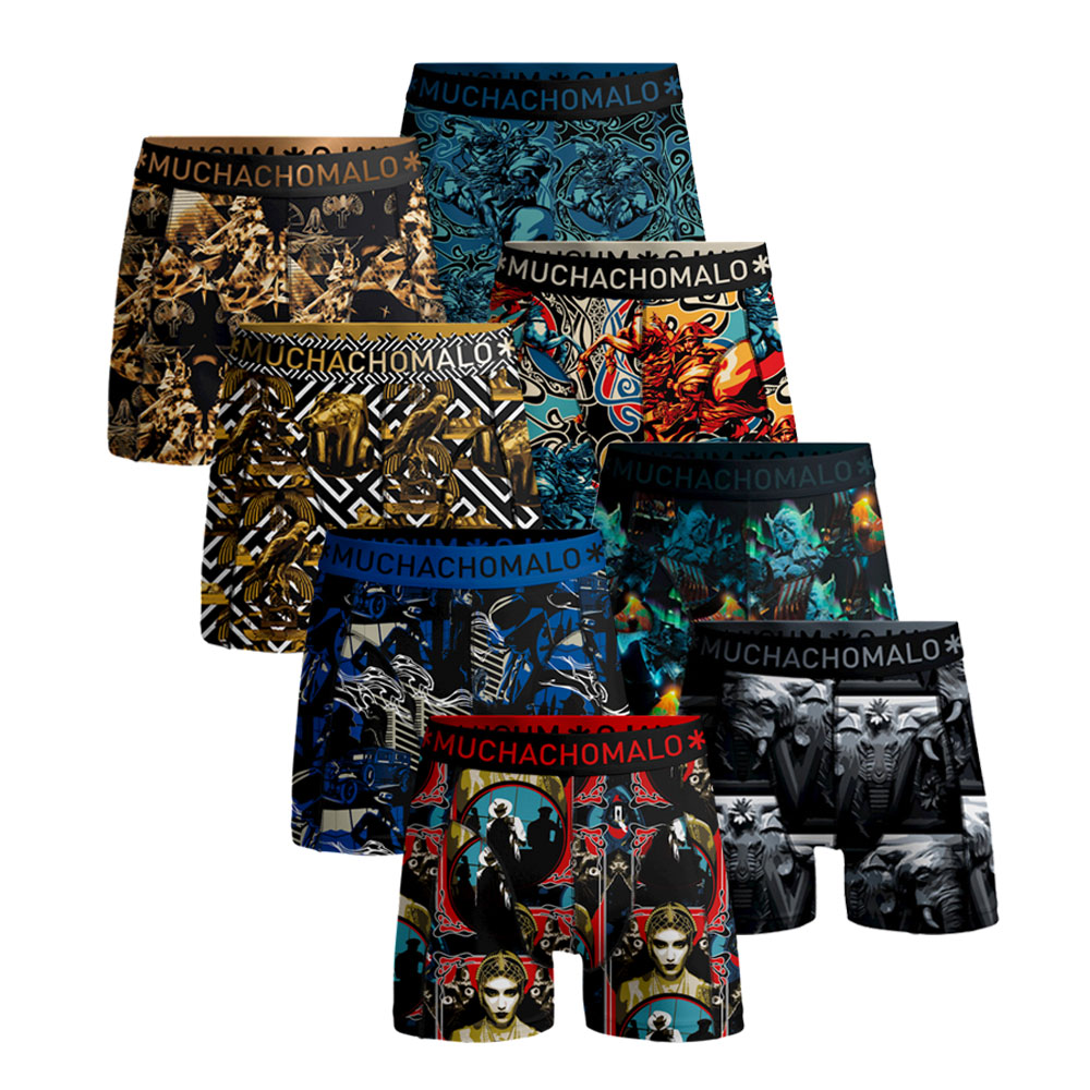 Muchachomalo Boxershorts Verrassingspakket 4-pack-S
