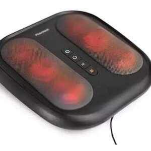 QLT 2 in 1 voetmassage - Shiatsu - infrarood - Zwart
