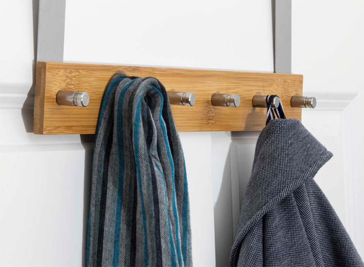 HI Deurkapstop met 6 haken - Geschikt voor kastdeuren