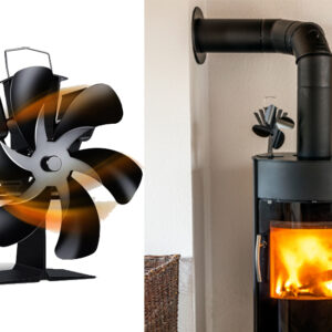 Kachel Ventilator - Gemakkelijk de warmte van je kachel verspreiden
