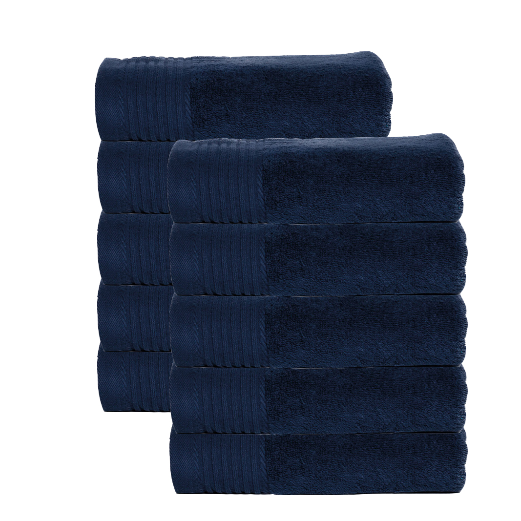 The One handdoek 50x100 Navy 10 stuks