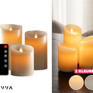 SEVVA® Oplaadbare LED Kaarsen