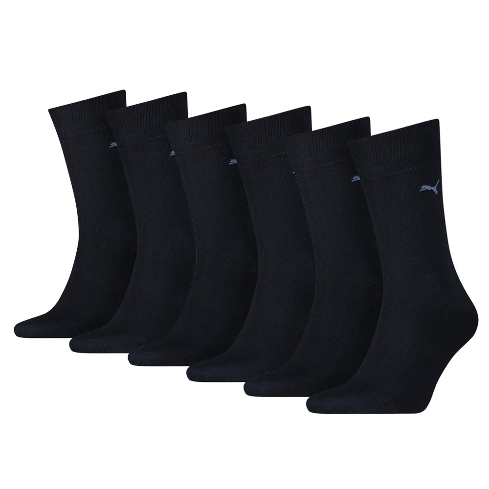 Puma Herensokken Navy Classic 6-pack -47-49