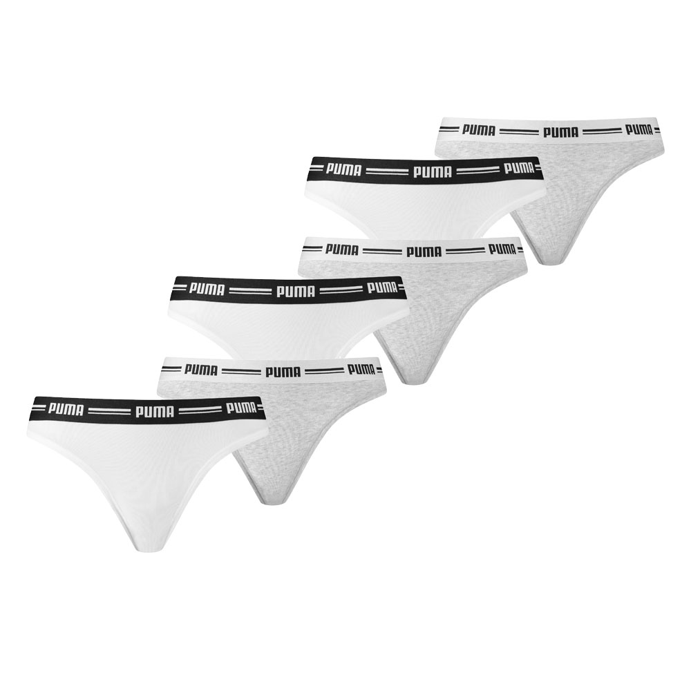 Puma String Dames Wit 6-Pack-S