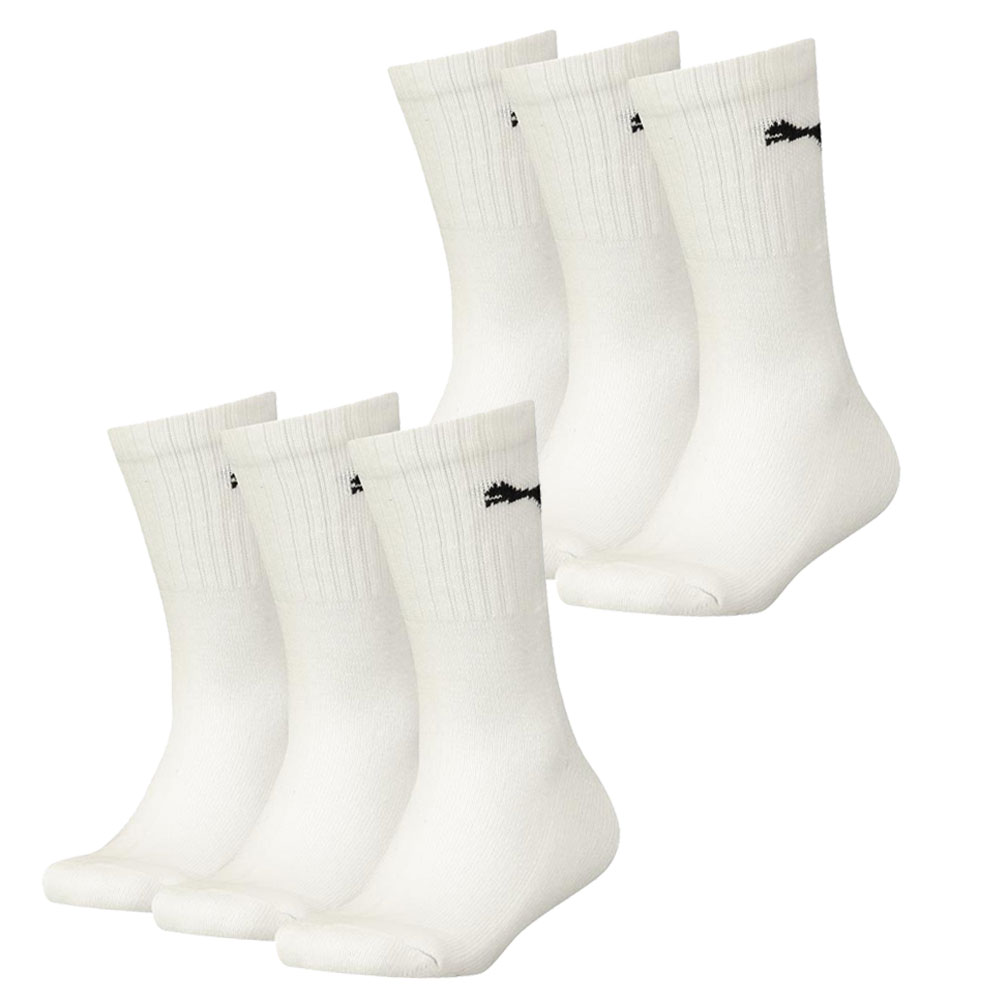 Puma sokken Sport wit 6-pack-39-42