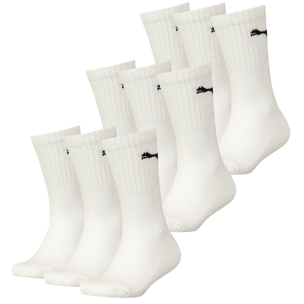 Puma Sportsokken wit 9-pack-35-38