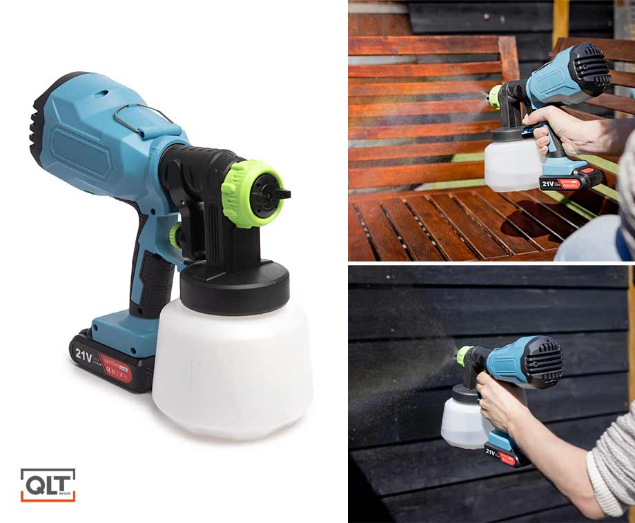 QLT Draadloze Verfspuit Op Accu