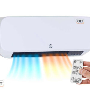 QLT 2-in-1 Energiezuinige Keramische Wandkachel 2000W Wit