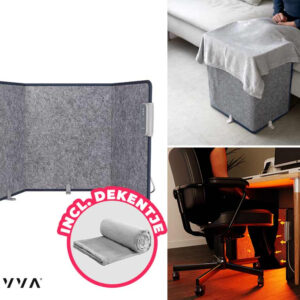 SEVVA® Infrarood Verwarmer Voor Direct Warme Voeten en Benen