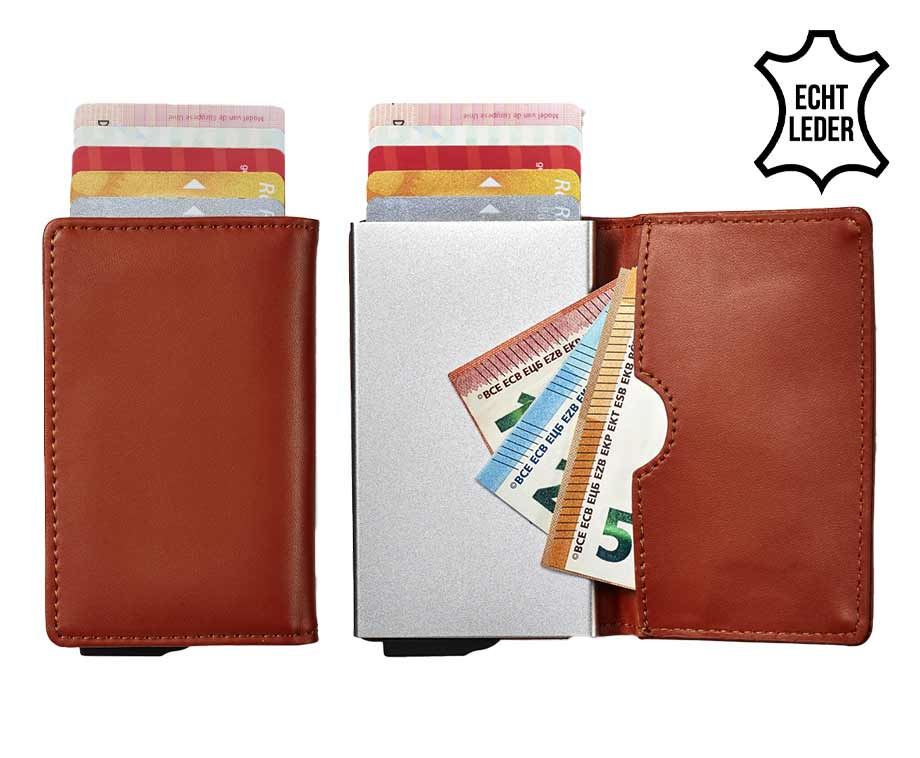 Smart Wallet Met Uitschuifbare Pasjes