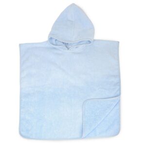 The One Baby Poncho met Capuchon Light Blue