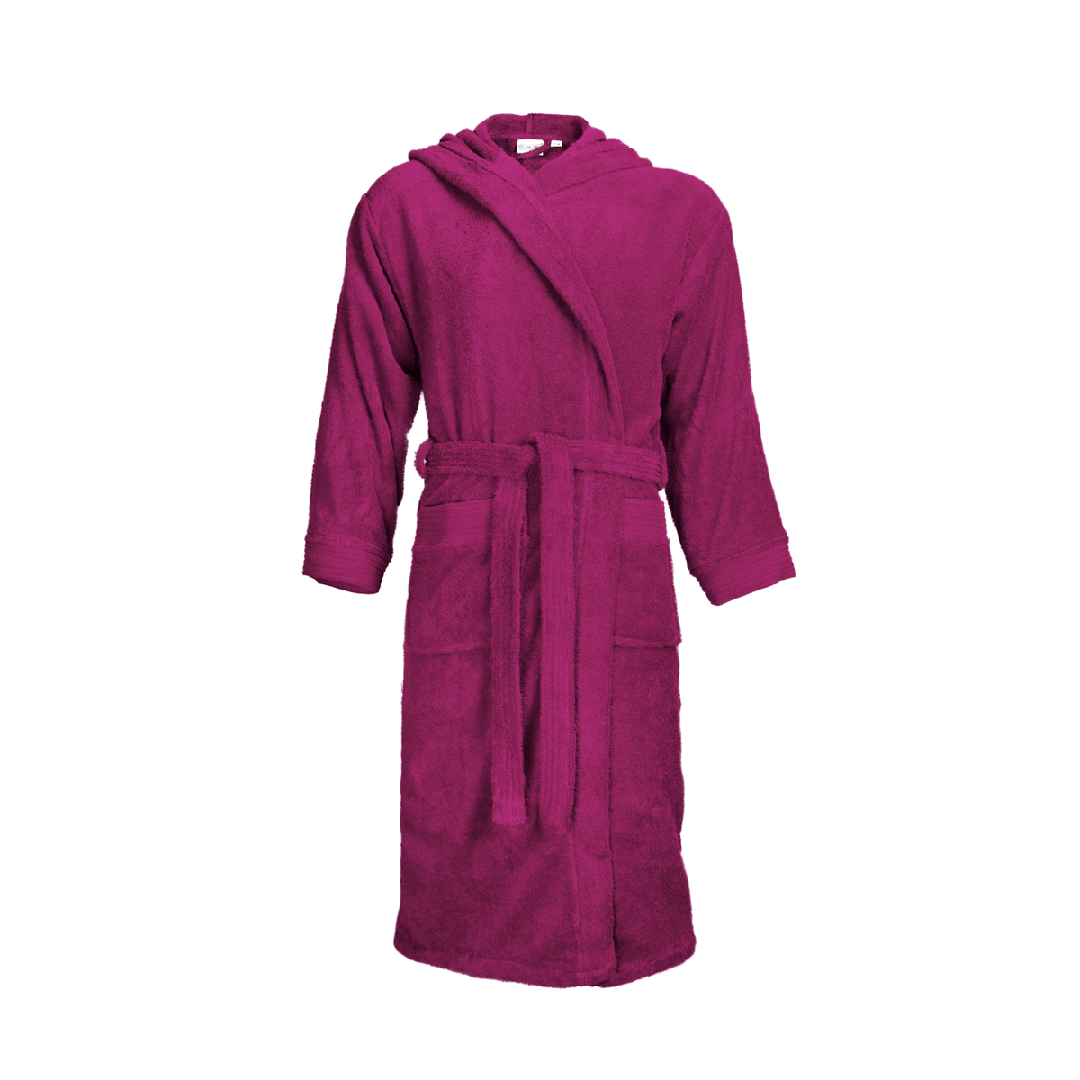 The One Badjas met capuchon 420 gram Magenta-S/M
