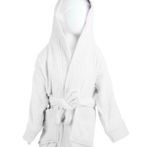 The One Kinder Badjas 340 gram Wit-116/128