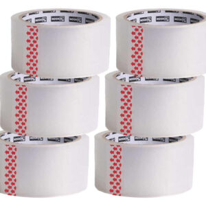6-Pack Transparant Dozentape