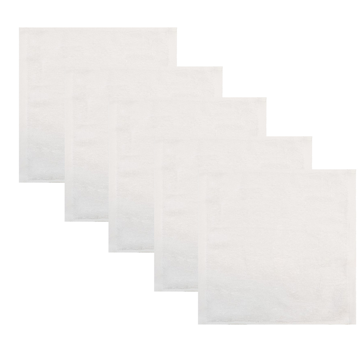 The One Gastendoek 450 gram 30x30 cm Wit (5 stuks)