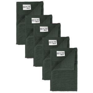 The One Gastendoek 500 gram 30x50 cm Antraciet (5 stuks)