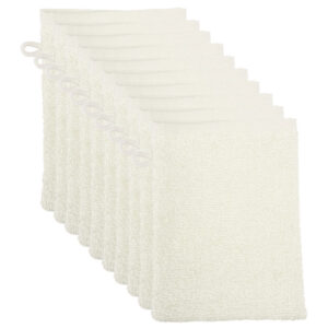 The One Washandjes Ivory - 10 stuks
