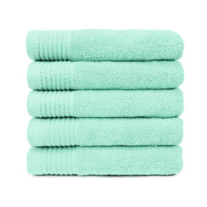 The One Handdoek Deluxe 50x100 550 gr Mint (5 stuks)