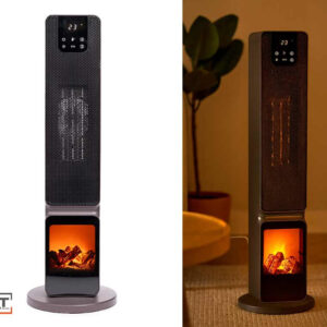 Torenheater Met Haardvuur Vlameffect