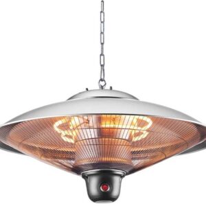 Blooboost Terrasverwarmer Elektrisch - Heater - Hangend - 3 Standen - Tot 2000W - Zwart