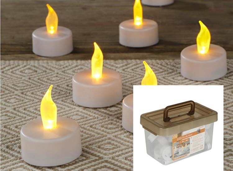 24 HI Vlamloze LED Waxinelichtjes - theelichtjes