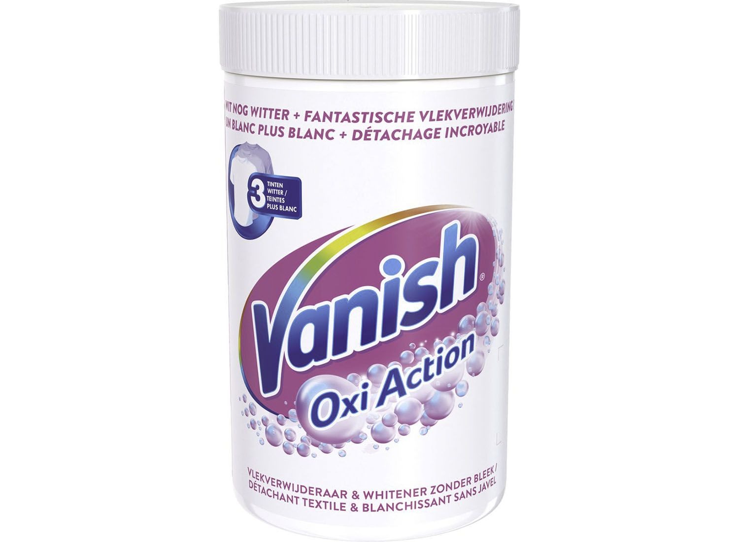 Vanish Oxi Action Poeder - Vlekverwijderaar Voor Witte Was - 1,5 kg