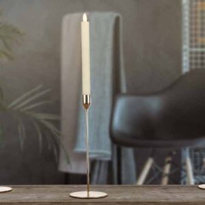 3 HI Kandelaars - Kaarsenstandaardset - ø 10 cm - Goudkleurig