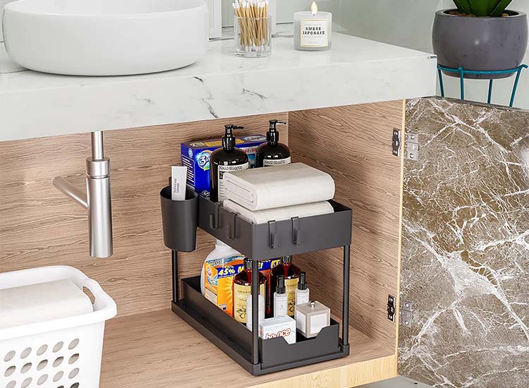 Nexxt Gootsteenkast Organizer - Zwart