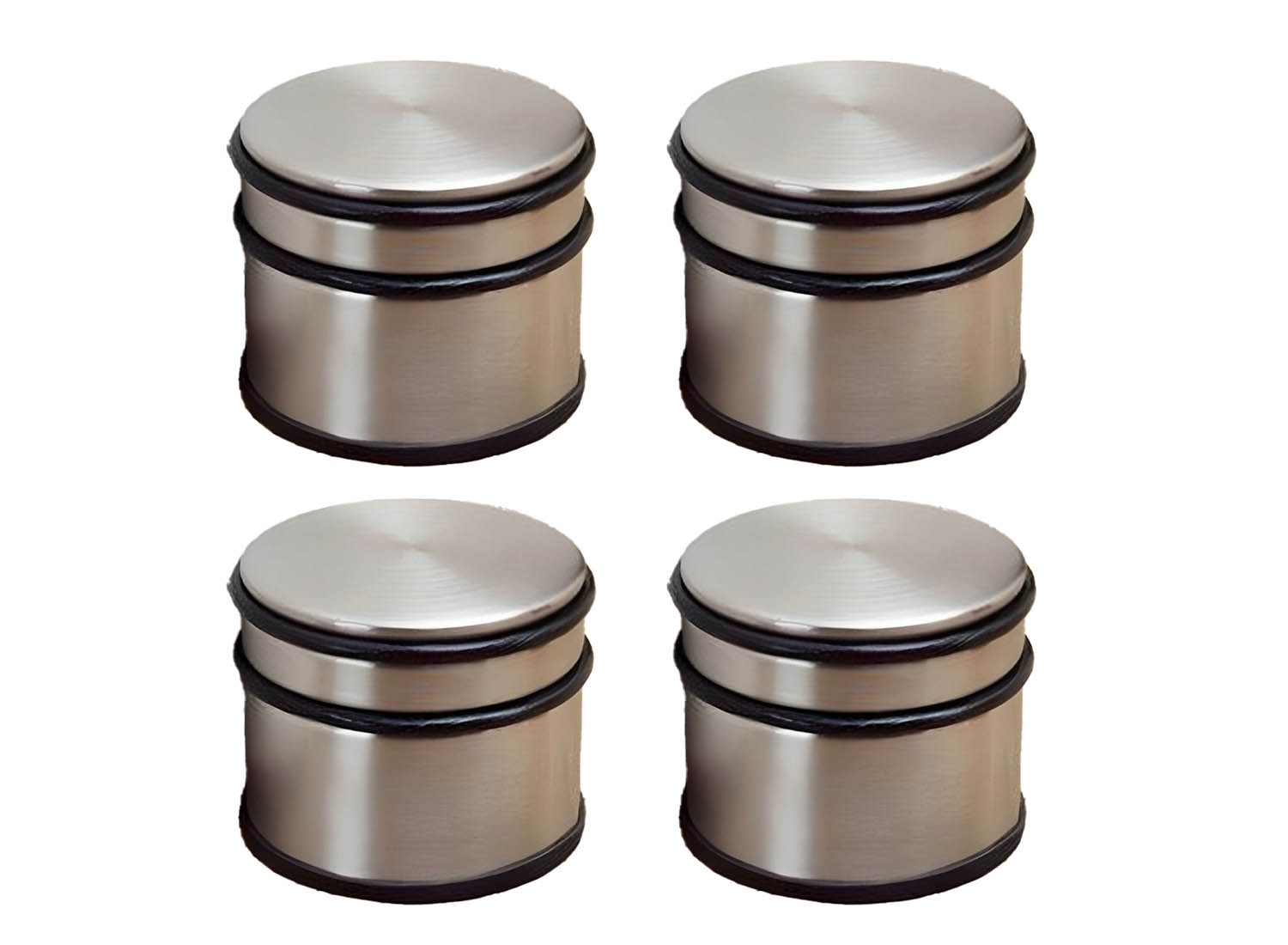 4x Deurstopper Hoog - Ø90mm - 7,5 cm Hoog - 1,1 kg