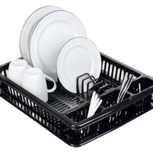 Michelino Afdruiprek 46 x 37 x 10 cm - Zwart