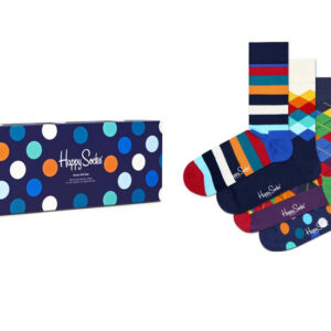 Happy Socks Stripe & Dots - Giftbox - Maat 36-40 - 4 paar
