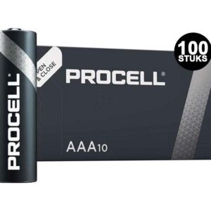 100 Duracell procell AAA batterijen