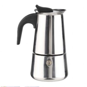 RVS moka/espresso percolator - koffiemaker voor 2 kopjes