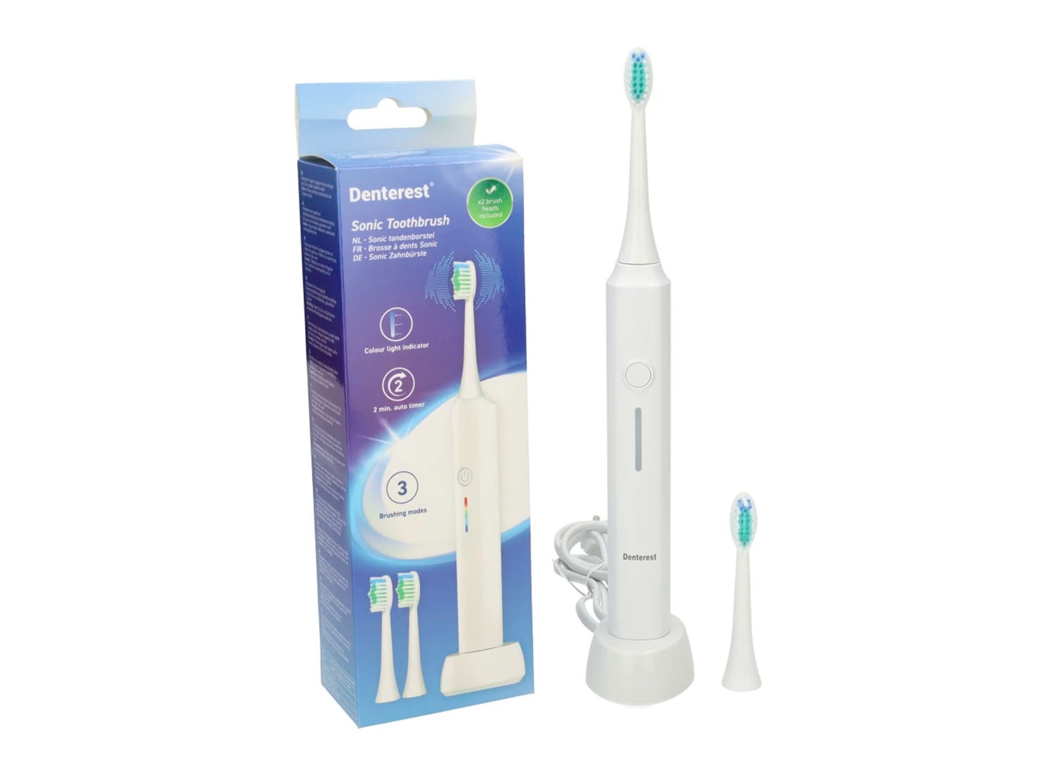 Denterest Sonische Elektrische Tandenborstel - Compatibel met Philips Opzetborstels