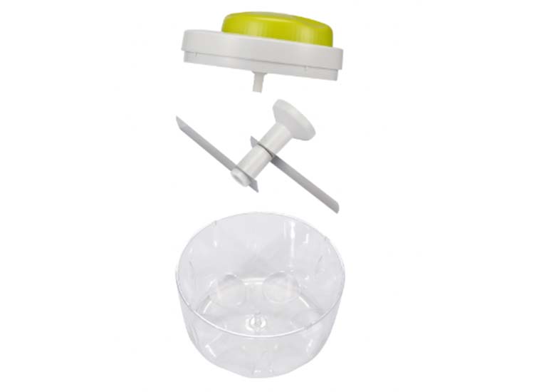 Hi Groentehakker - Kruidensnijder - 500ml - Wit