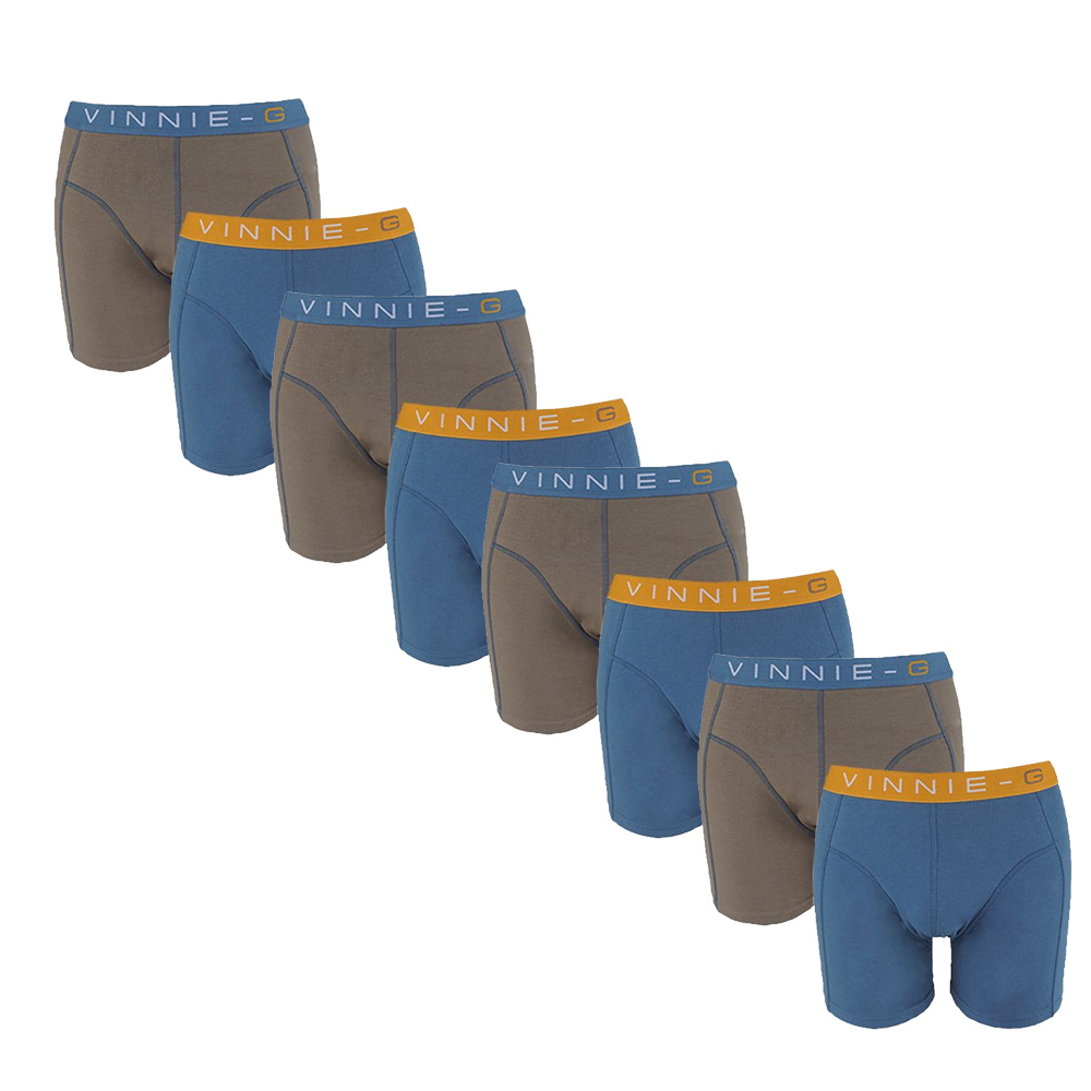 Vinnie-G Boys Kinder boxershorts Wakeboard Uni - 8-pack-128/134