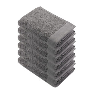 Walra Remade Cotton Handdoek 60 x 110 cm 550 gram Taupe - 6 stuks