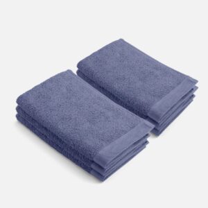 Walra Remade Cotton Gastendoekje 30 x 50 cm 550 gram Blauw - 6 stuks
