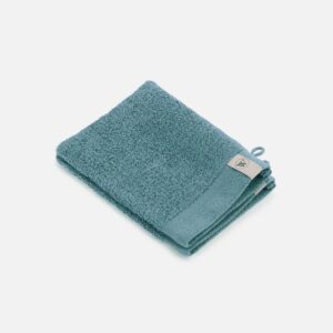 Walra Soft Cotton Washandje 16 x 21 cm 550 gram Petrol - 2 stuks