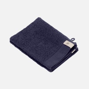 Walra Soft Cotton Washandje 16x21 cm 550 gram Navy - 2 stuks