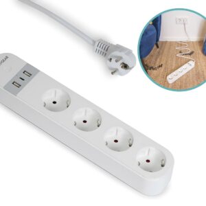 Silvergear Slimme Wifi Stekkerdoos - USB-C en USB-A