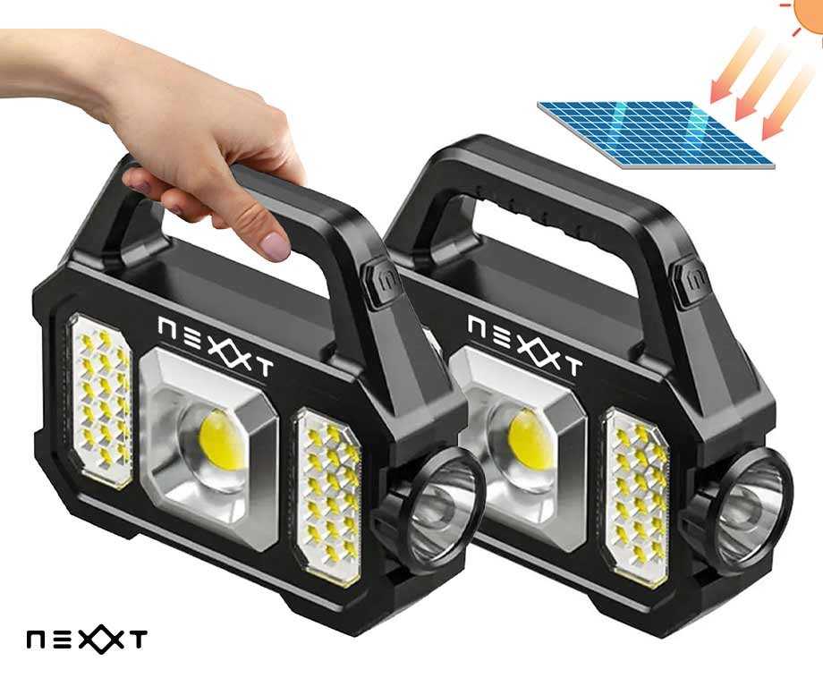 XL Draadloze Werklamp Met Zonne-Energie