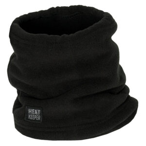 Heatkeeper Kinder Nekwarmer Fleece Zwart-5-8 jaar