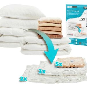 10-PACK Vacuüm Opbergzakken In 3 Maten